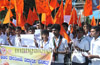 ABVP stages protest;  demands  justifiable compensation for Endosulfan victims